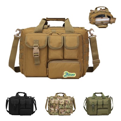 Outdoor Molle Camouflage Tactical Gear Laptop Bag