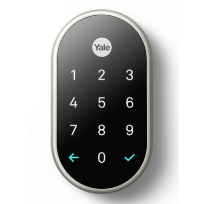 Google Nest x Yale Lock with Nest Connect (Brushed Nickel)