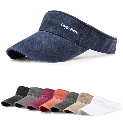 Embroidery Cotton Twill Visor
