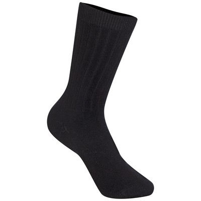 Classroom Uniforms - Unisex Rib Crew Socks - 3 Pack