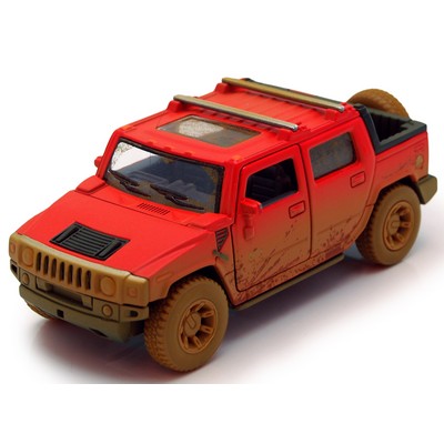 5" Dirty Hummer H2 SUT Pickup Die Cast