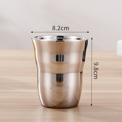 9 Oz. Silver 304 Stainless Steel Cup