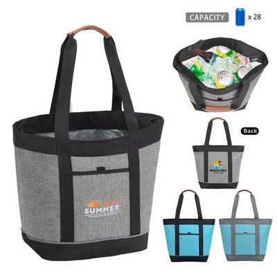 Perfect 28 Can Insulated Beach Cooler Bag