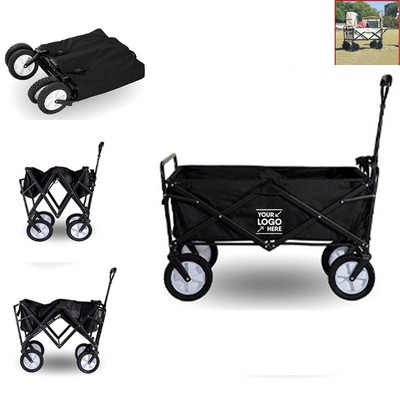 Spacious Folding Garden Cart