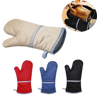 Silicone Cotton Oven Mitt