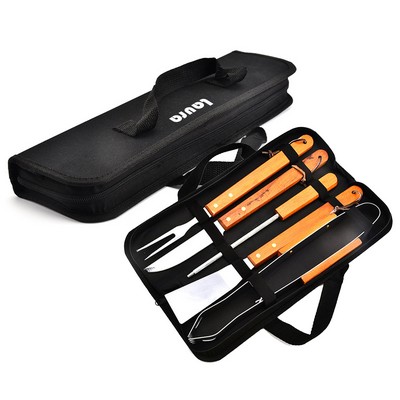 Camping Grilling Utensil Set - 5 Pieces