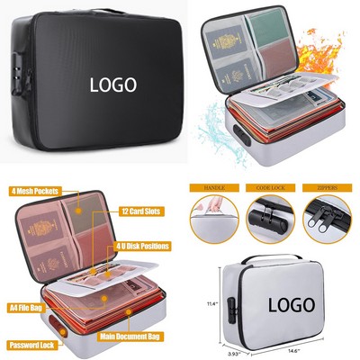 Waterproof Fireproof Document Bag