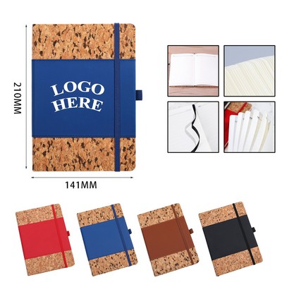Cork Strapped Notebook