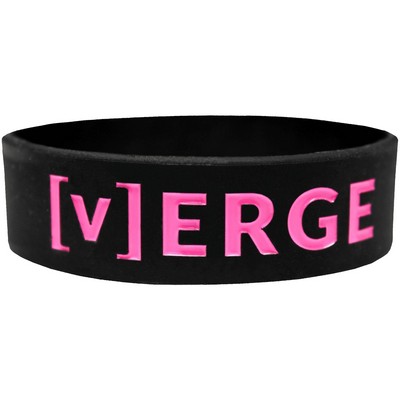 1 Inch Ink Injected Wristbands