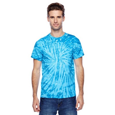 Tie-Dye 54 Oz, 100% Cotton Twist Tie-Dyed T-Shirt