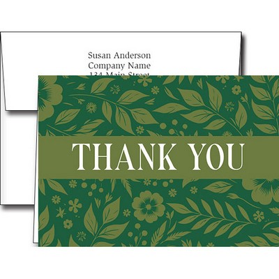 Customer Appreciation Greeting Cards w/Imprinted Envelopes