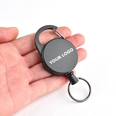 Plastic easy to pull identification buckle