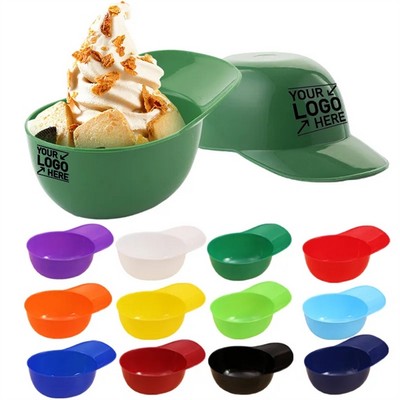 Baseball Helmet Ice Cream Bowls