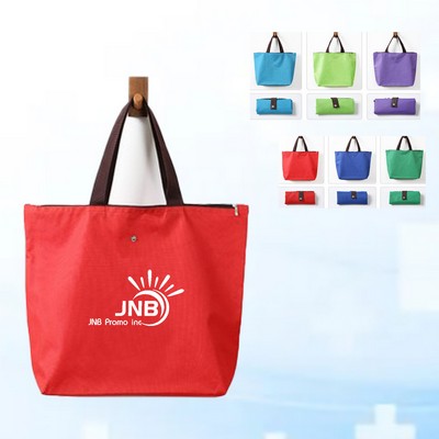 Compact Foldable Tote Bag