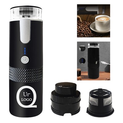 Usb Rechargeable Portable Capsule Coffee Maker