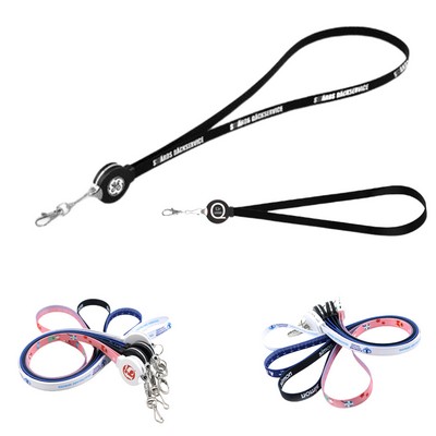 35.43" Plastic 3" 1 Charging Cable Lanyard