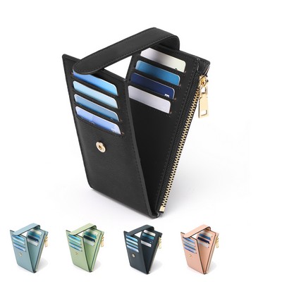 Women's RFID Blocking Slim Card Holder Wallet