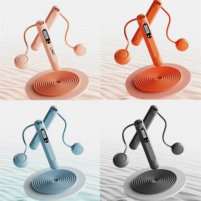 Electronic Counter Jump Rope With Small Ball And Cord