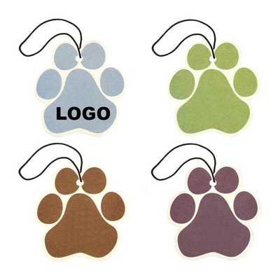 4" Custom Cotton Paper Air Fresheners Car Hanging Ornaments