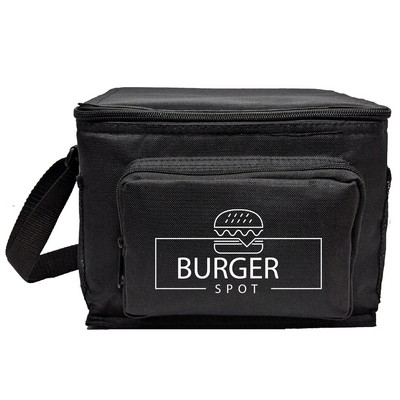 6 Pack Poly Cooler with Side Pockets