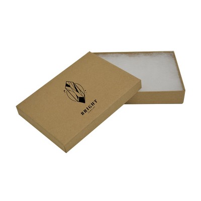 Recycled Kraft Jewelry Box (7"x5.5"x1.25")