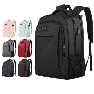 Large Capacity Multifunctional Usb Backpack Travel Computer Bag