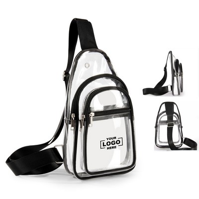 Transparent PVC School Backpack.