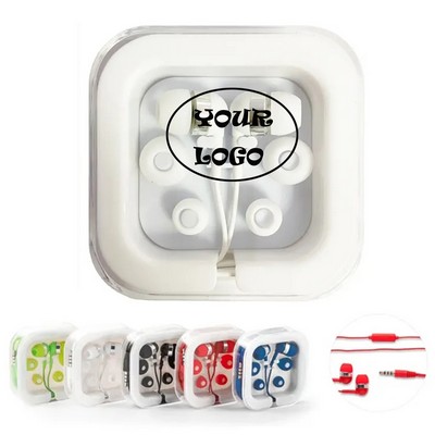 Custom Pop Earbuds W/Case
