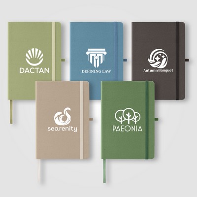 Terra Recycled Milk Carton Hard Cover Notebook - A5 - Silkscreen