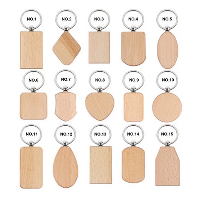 Wooden Key Holder In Various Shapes