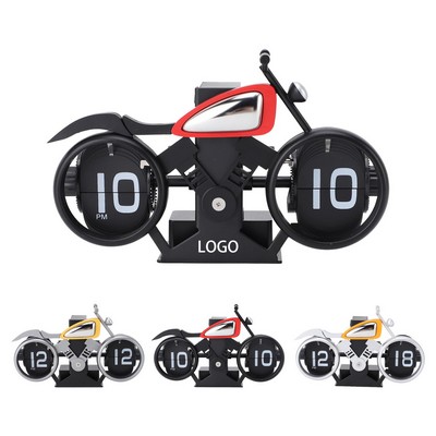 Motorcycle Flip Clock