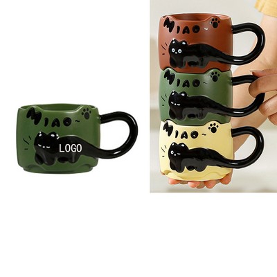The Cute Cat Stacking Creative Mug