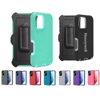 iBank® Shockproof Case compatible with Galaxy S25 Case + Screen Protector