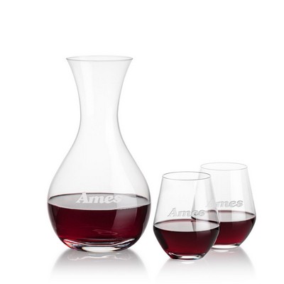 Adelita Carafe & Reina Stemless Wine