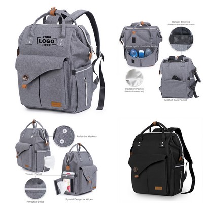 Premium Multi - Function Diaper Backpack.