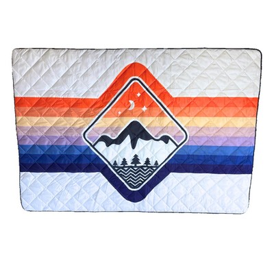 Quilted Blanket w/Bag