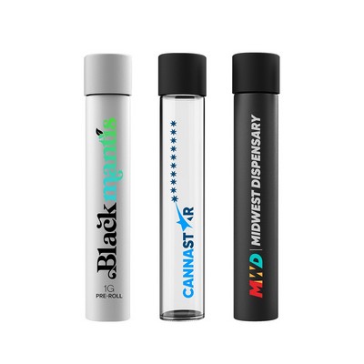 Glass Pre Roll Tube with Direct Print