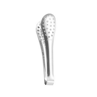 5.3" L Stainless Steel Buffet Tongs Food Serving Tongs