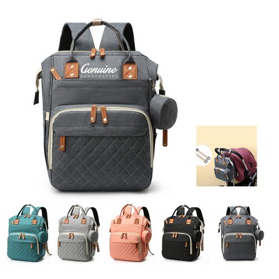 Waterproof Usb Mummy Diaper Backpack