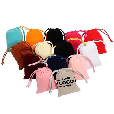Velvet Jewelry Organizer Pouch.
