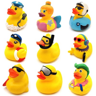 Classic Yellow Rubber Duck for Swimming & Diving