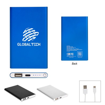 Ul Listed Slim Power Bank 2.0