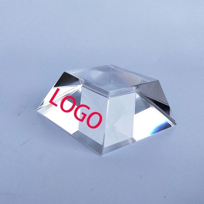 5.12 Inch Square Crystal Award Base