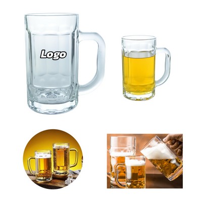 Glass Beer Mug Stein