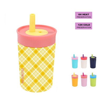 12oz Full-Wrap Printed Stainless Steel Tumbler