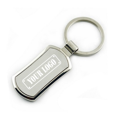Custom Silver Metal Key Chain