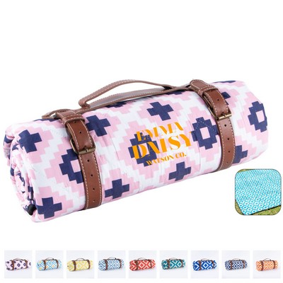Extra Large Urban Style Waterproof Family Picnic Blanket
