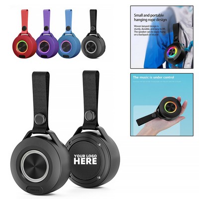 Outdoor Portable Wireless Speaker with 360° Stereo Sound