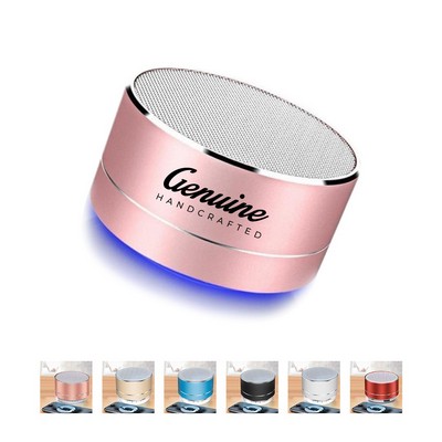 Wireless Bluetooth Speaker with Aluminum Casing