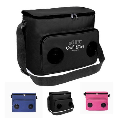 Waterproof Cooler with Bluetooth Speaker
